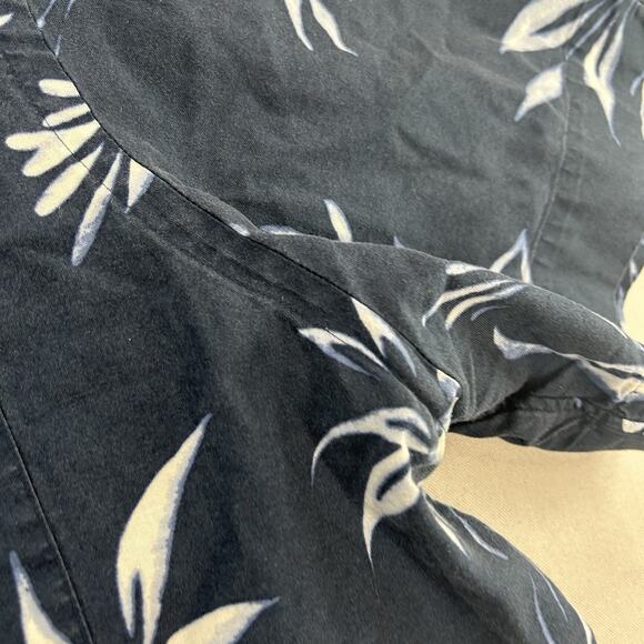 Polo Ralph Lauren Shirt Mens XXL Hawaiian Loop Collar Camp Fishing Linen Blend - Picture 3 of 6